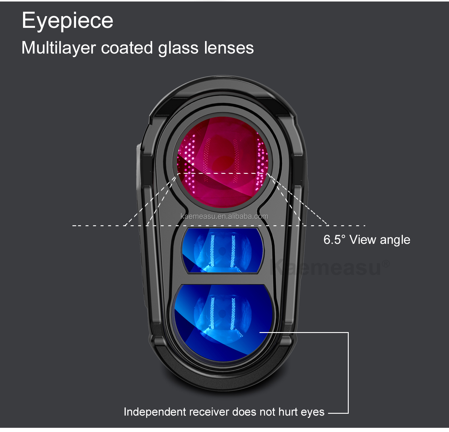 450mHigh Precision Telescope Rangefinder Scopes Golf Range Finder Distance Meter Laser Rangefinder
