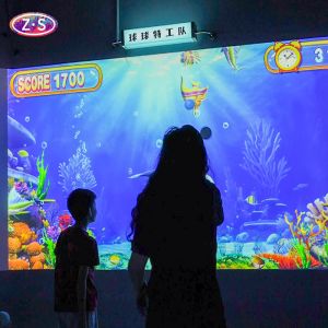 AR Ball-throwing Projection High-Definition Interactive Wall Game For Social