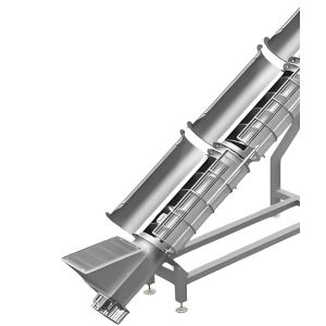 Custom Stainless Steel Durable Spiral Conveyor For Food Processing And Material