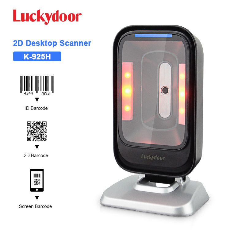 Quality Hands Free Barcode Scanner Omnidirectional 4mil Resolution for sale