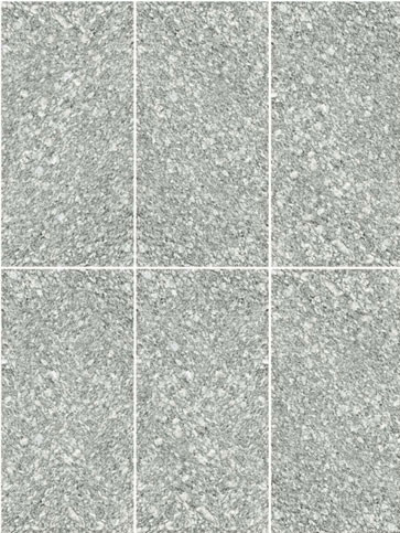 Gray Lychee Bush-Hammered Finish Matt Curtain Wall Porcelain Tile For Shopping Mall 600x1200mm