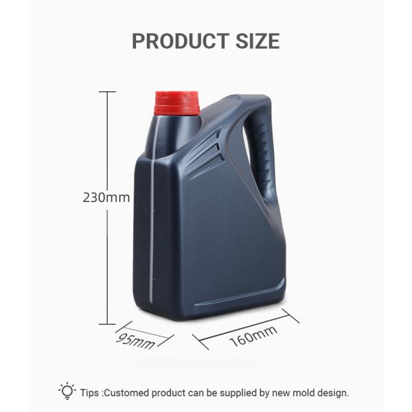 Anti Freezing Engine Oil Plastic Bottle Custom Label Gasoline Fuel Bottle