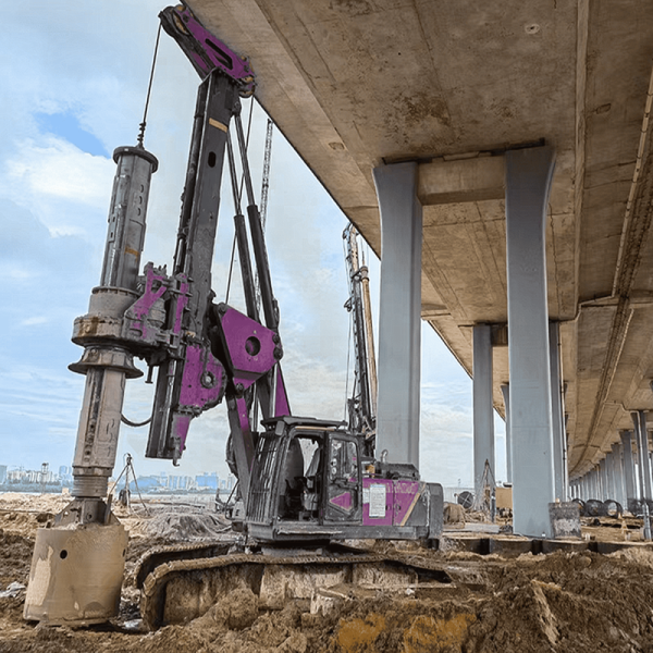 Rotary Drilling Rig Borehole Depth 20m Highway Municipal Construction Drilling Equipment Portable Drilling Rig