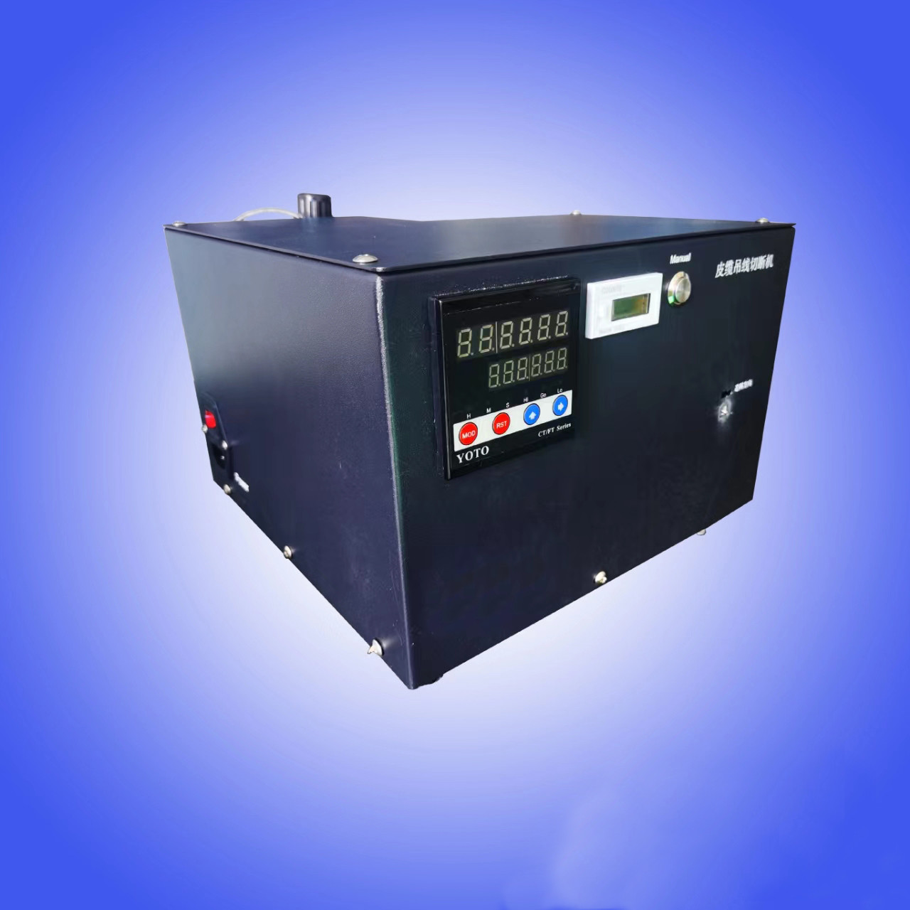 CLX-DXJ20 FTTH Drop Cable Cutting Machine Pneumatic Steel Wire Cutting Machine for patchcord production line