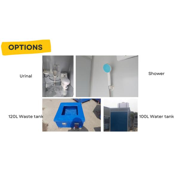 Movable Prefabricated Portable Toilet