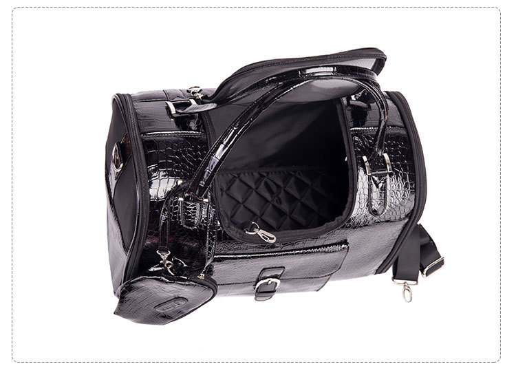 Design Quality PU Leather Hot Pink Pet Hand Bag