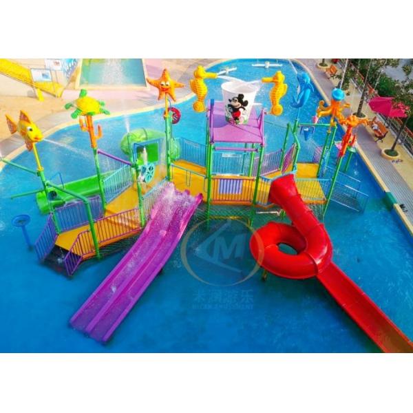 High Durability Aqualoop Water Slide FRP Material Aqua Loop Slide Professional