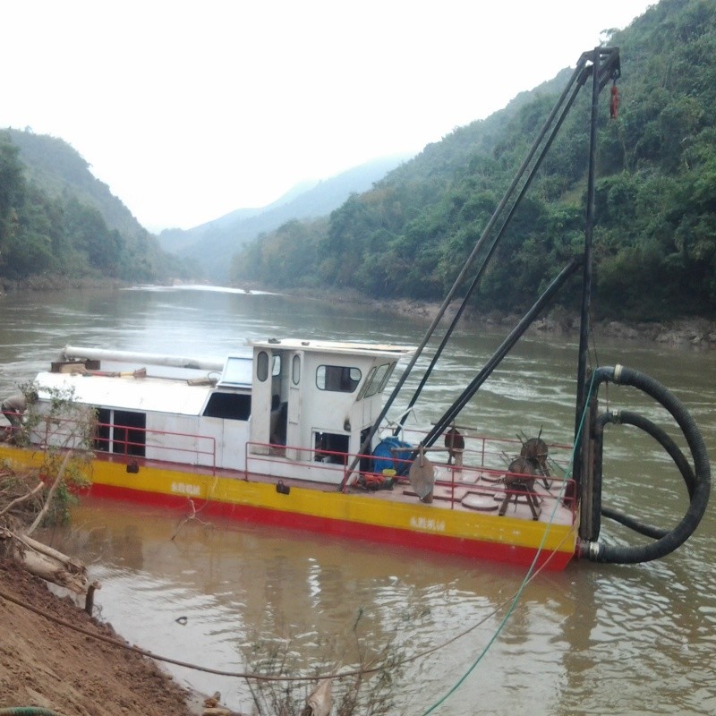 200 Cubic Meter Model Sand Boat Jet Suction Dredger