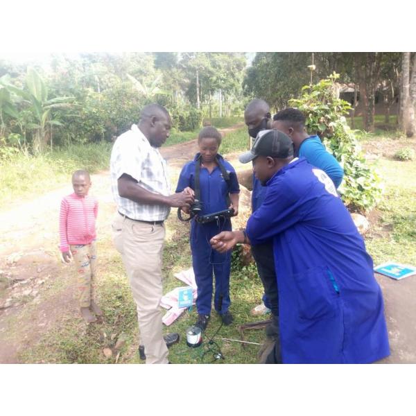 Ultrasonic Water Leak Sound Detector Equipment 2M PQWT CL200 4000mAh