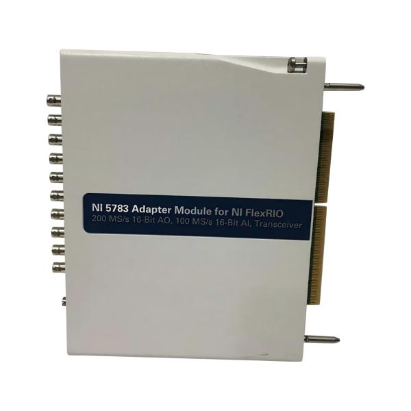 Customized National Instruments NI-5783 FlexRIO Adapter Module with 100 MS/s Analog Input 400 MS/s Analog Output and 4 Analog Input Channels