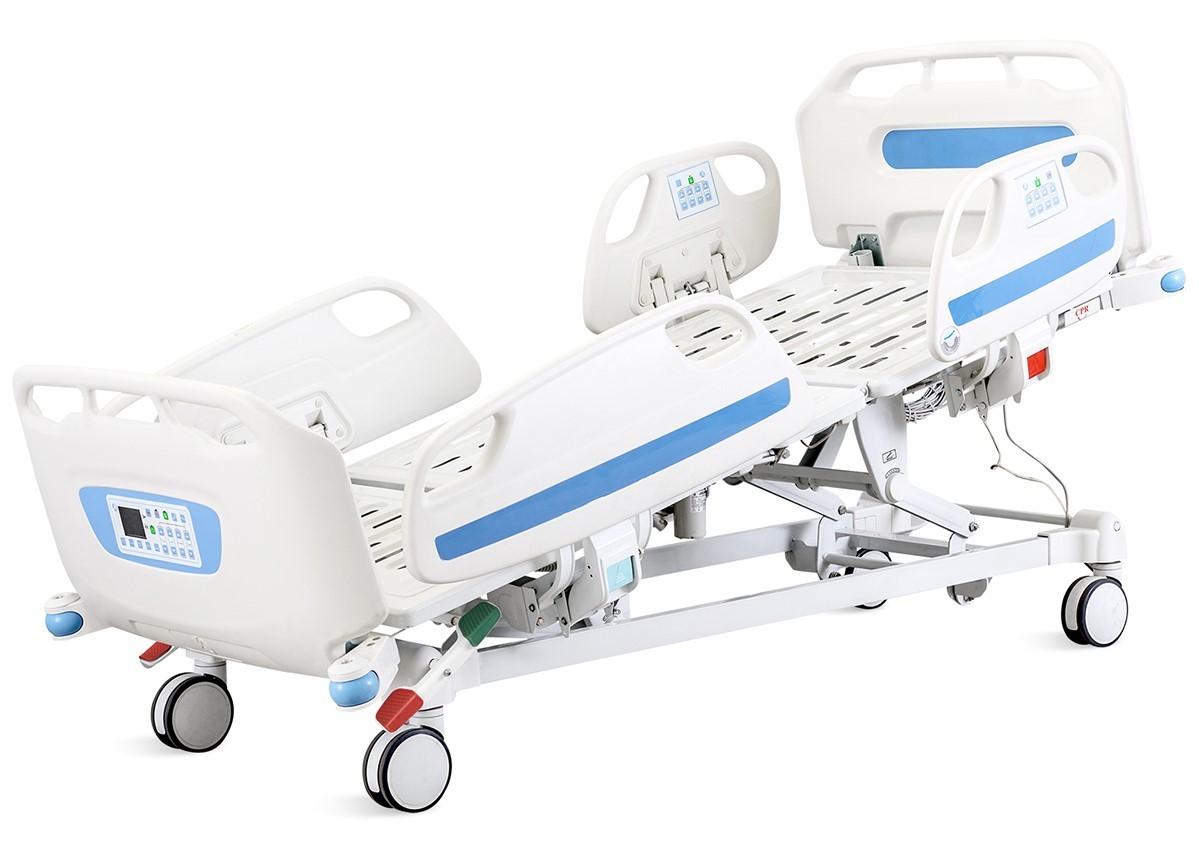 2280*1090mm Hospital Grade Furniture 250KG Electric Hospital Bed For ICU