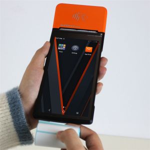 Quality Nfc Android 4G Smart Portable Pos Machine Barcode for sale