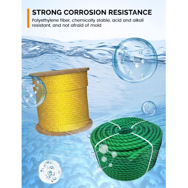 3 Strand PE Rope 3 mm 100m Spool 10x Stronger for Fishing Nets and Kite Strings