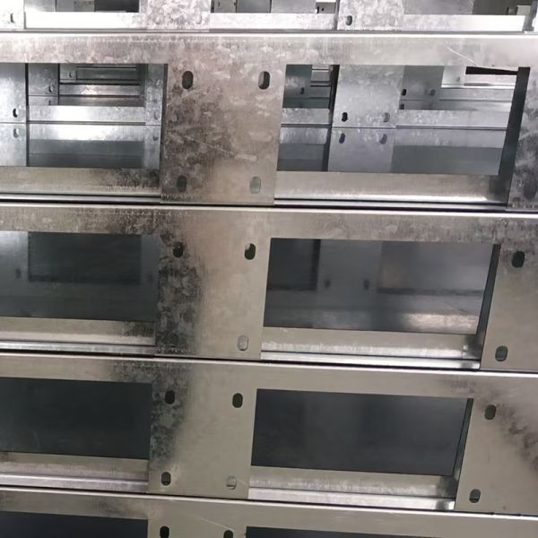 Outdoor Galvanized Cable Tray Three Links Bending Trough Wireway Type Routing