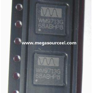 China WM9713LGEFL - Wolfson Microelectronics plc - AC 97 AUDIO TOUCHPANEL CODEC on sale