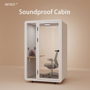 Quality Telephone Business Meeting Soundproof Booth Office Private Space Silent Pod for sale