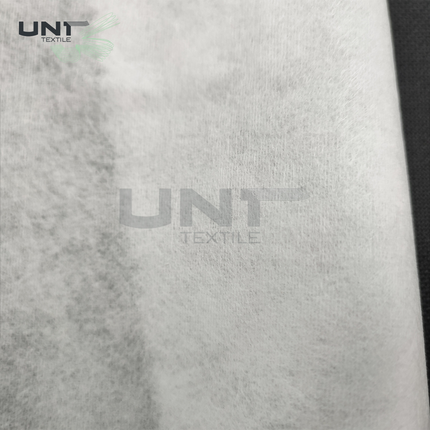 100%Polyester / Nylon Anti-bacteria 60gsm Sea Island Fiber Spunlace Non Woven Fabric Rolls for Nonwoven Face Mask
