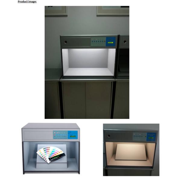 CE Approval Textile Testing Equipments Automatic Color Assessment Cabinet