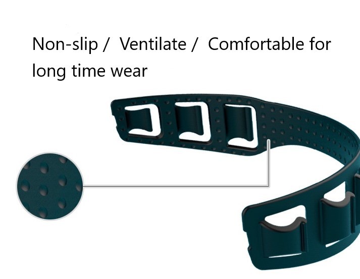 Wholesale high quality adjustable silicon anti slip facemask hooks Relax Ear hook