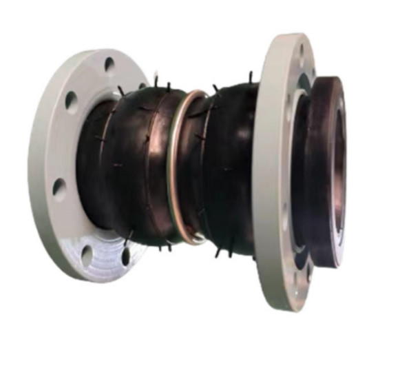 Food Grade Silicone Rubber Expansion Joint with Flange – Forged for Hygienic Applications
