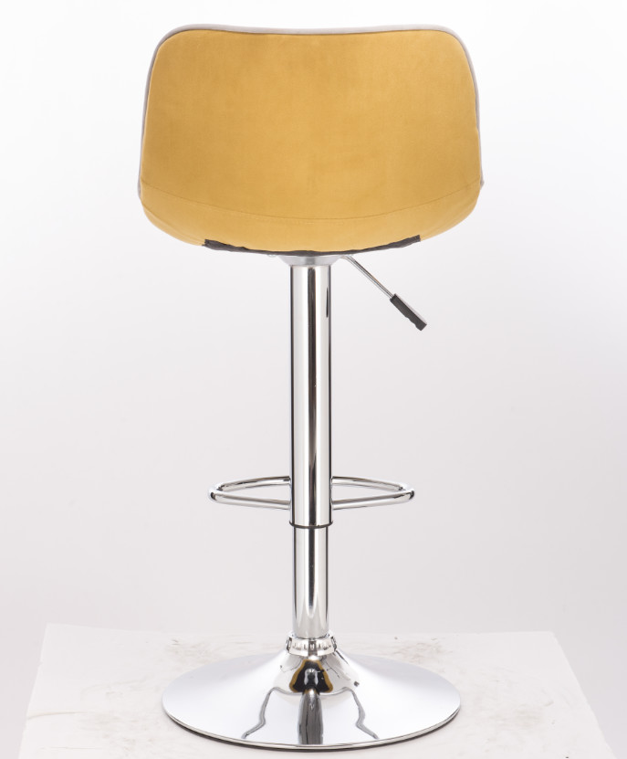 W43xD41xH94-116cm Modern Square Adjustable Height Bar Stools With Back Counter Height Swivel Bar Stools Set Of 2