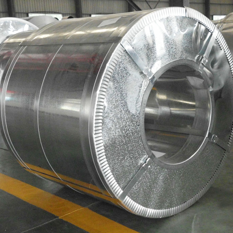 Dx51 Zinc Coating Coils Customized Hot Dipped Galvanised Coils Silver