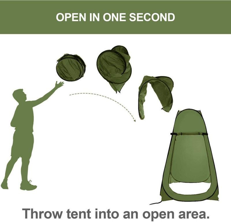 Pop Up Privacy Tent Shower Tent Portable Outdoor Camping Bathroom Toilet Tent Changing Dressing Room Privacy Shelters