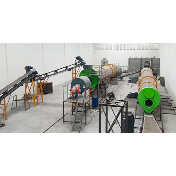 Complete NPK Rotary Drum Fertilizer Making Machine Line