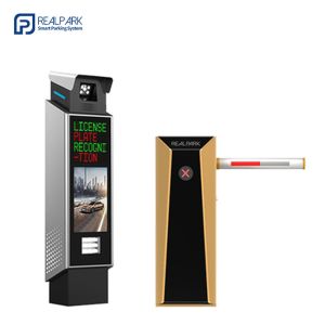 China Advanced Parking Management Solution With LPR Camera And Single LED Display on sale