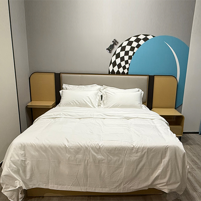 Customized Hotel Room Furniture Set Wooden 3 4 5 Star Hotel Bedroom Set