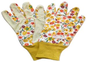 Quality Yellow Twill Working Hands Gloves Breathable Protecting Against Abrasion for sale