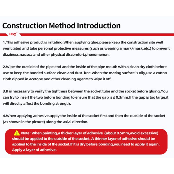 Premium CPVC Solvent Cement – High Quality Chloroprene Rubber Adhesive for Plumbing Construction And Pipe Fitting Strong Bonding Fast Setting Low VOC