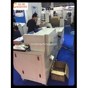 High speed notebook punching machine with wire binding function PWB580