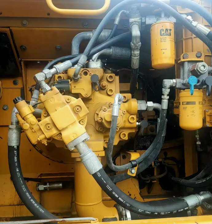 Original CAT 340D Used Excavators 40 Ton Heavy Construction Mining Digger Machine