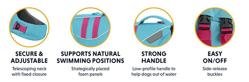 Adjustable and Reflective Strip Dog Life Jacket