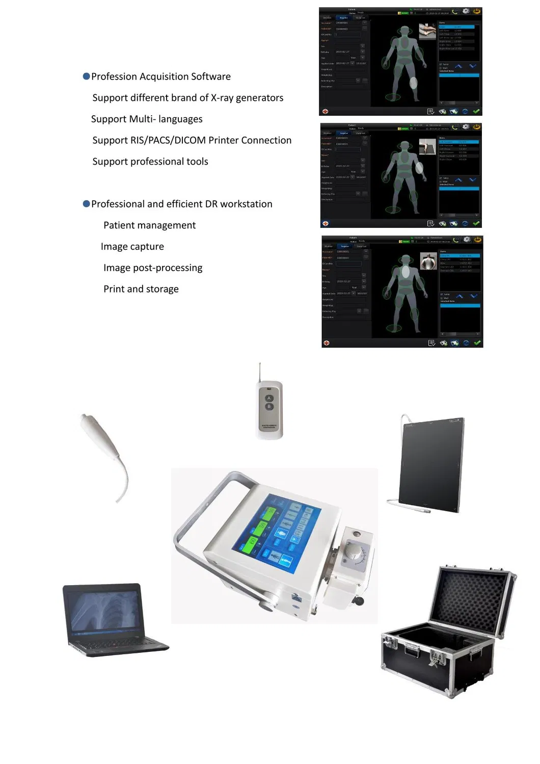 Portable Medical X-ray Radiology Machine