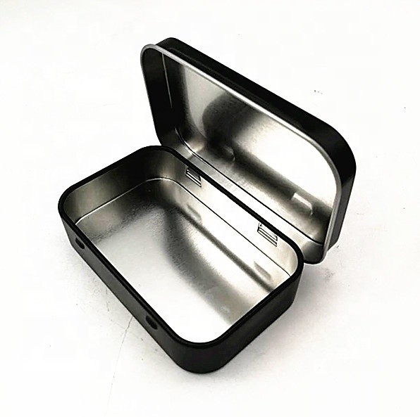 Rectangular Tin Container 4C Offset Printed Metal Tin Packaging Candy Tin Can of All Sizes