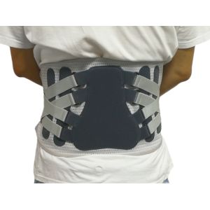 Quality Breathable Double Strap Elastic Back Spine Brace for sale