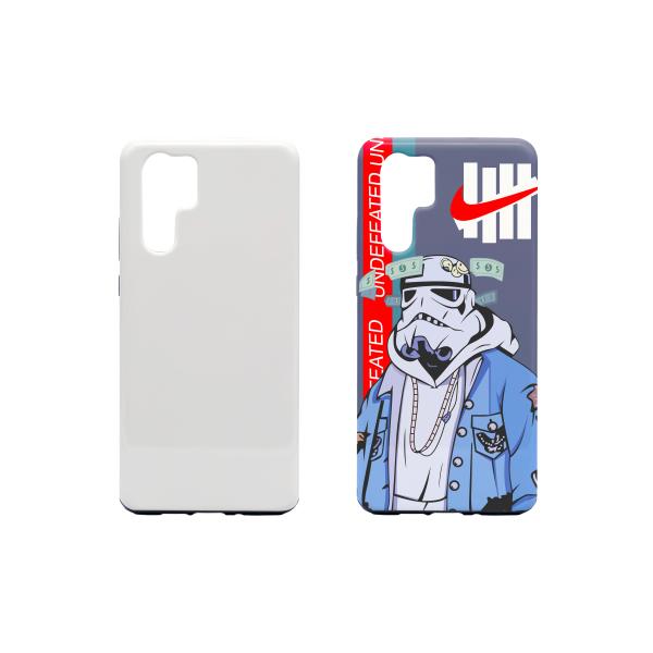 Coated 2 in 1 3d Sublimation Phone Case Blanks For Huawei P30 P40 P50 Pro