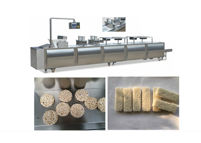 Automatic Rice Bar Cereal Cake Energy Bar Forming Machine