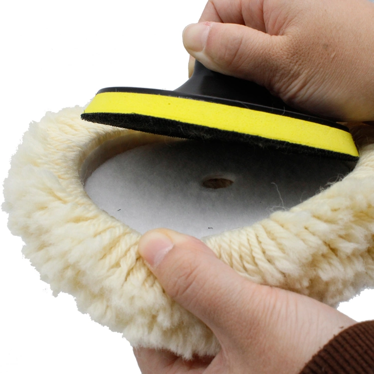 100 Wool Buffing Pads 8 Inch 7inch Wool Pads Buffing Polishing Auto Detailing Wool Pads