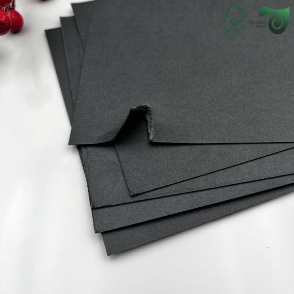 FSC 1.5mm Black Board Card Economical Framed Black Card For Photo Album Pages