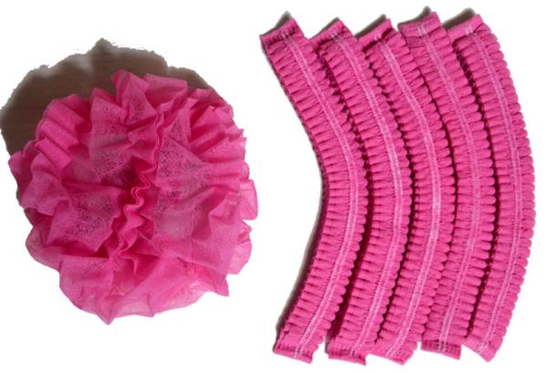 Buy Double Elastic Unisex Bouffant Caps Disposable at wholesale prices