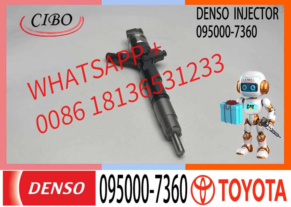 New 095000-7350 095000-7360 Common Rail Injector 0950007350 23670-39135 DCRI107730 for Toyota Landcruiser Prado 3.0 D 1KD-FTV