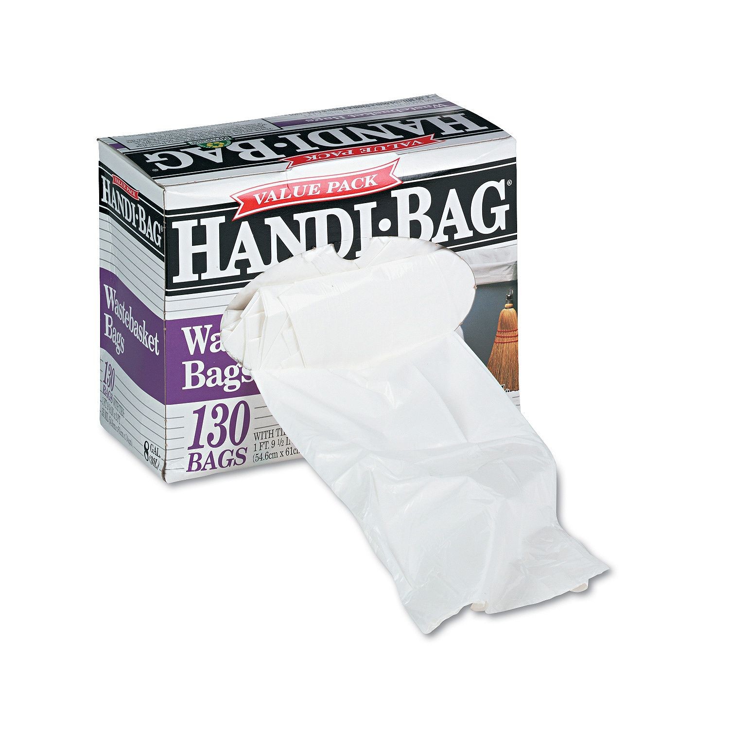 Handi Plastic Star Seal Bags White Colour HDPE Material 5.5 - 25MIC Thickness
