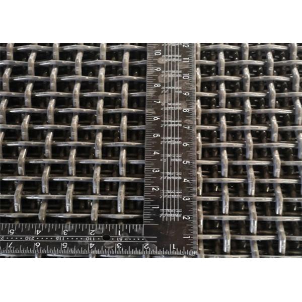 Quality 8mm Square Hole Double Crimped Wire Mesh Aperture 25mm for sale
