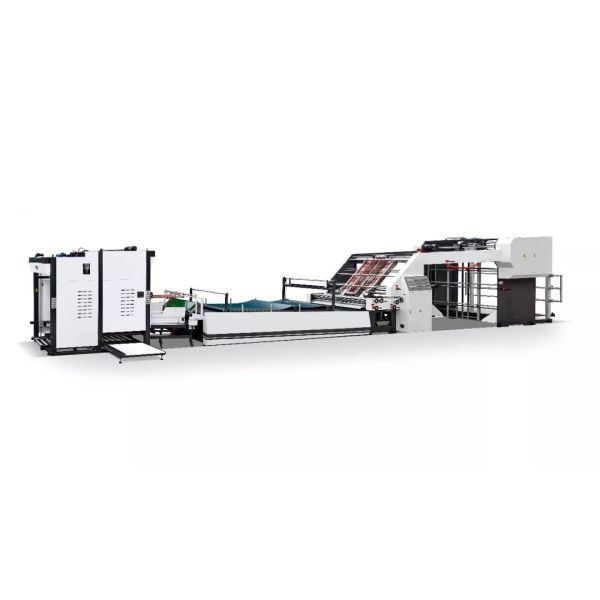 Automatic Flute Laminator Stacker Machine, 3-Ply or 5-Ply, Turnover Stacker, Straight output or Side output