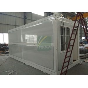 CE Fireproof Rock Wool Prefab Modular Folding Container Home