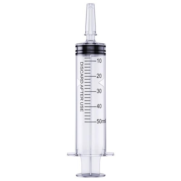 50ml Liquid Pet Measuring Disposable Plastic Syringe
