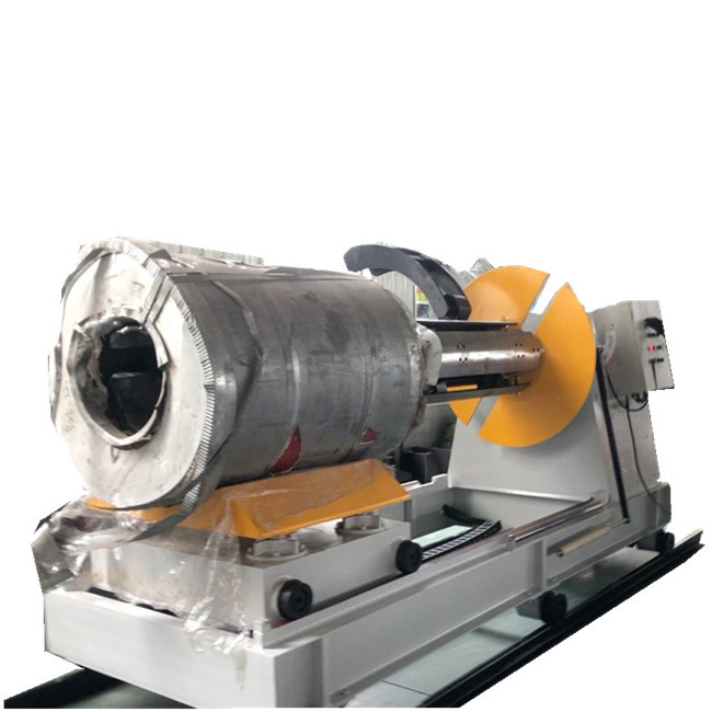 Quality Movable Automatic Decoiler Machine Hydraulic With Loading Car for sale